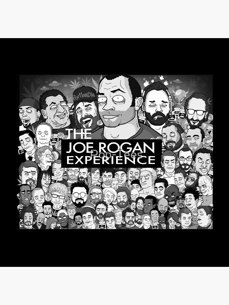 The Joe Rogan Experience Throw Pillow - Image 2