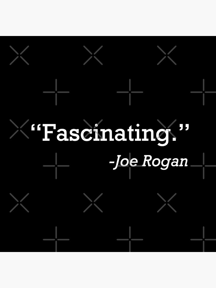 Fascinating By Joe Rogan Throw Pillow - Image 2
