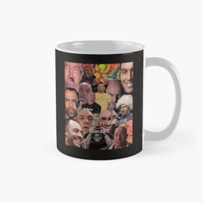 The Many Faces Of Joe Rogan Mug