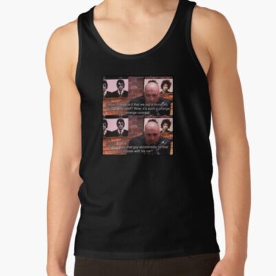 Alternative view of Joe Rogan Moose Quote Tank Top