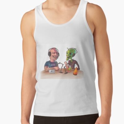 Alternative view of Joe Rogan And The Alien Tank Top
