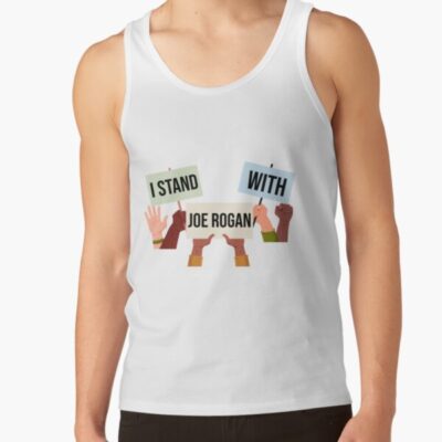 Alternative view of I Stand With Joe Rogan Tank Top