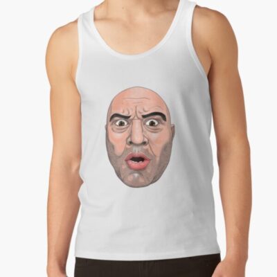 Joe Rogan Cartoon Head Tank Top