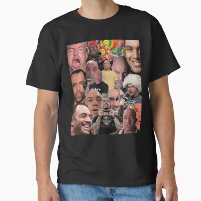 The Many Faces Of Joe Rogan T-shirt