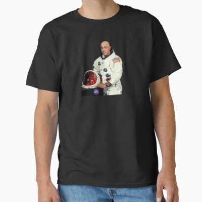 Alternative view of Astronaut Joe Rogan T-shirt
