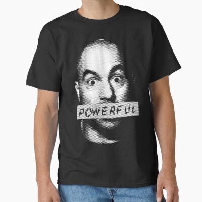 Black Powerful Joe Rogan T-shirt