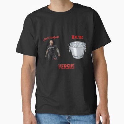 Alternative view of Joe Rogan Versus Ice T-shirt