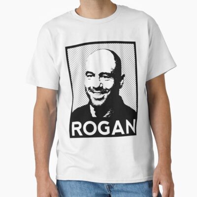 Alternative view of Smile Face Joe Rogan T-shirt