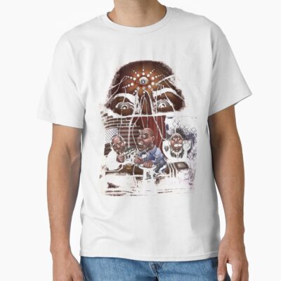 Alternative view of Joe Rogan Art Christmas Ugly Gift T-shirt