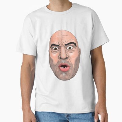 Joe Rogan Cartoon Head T-shirt