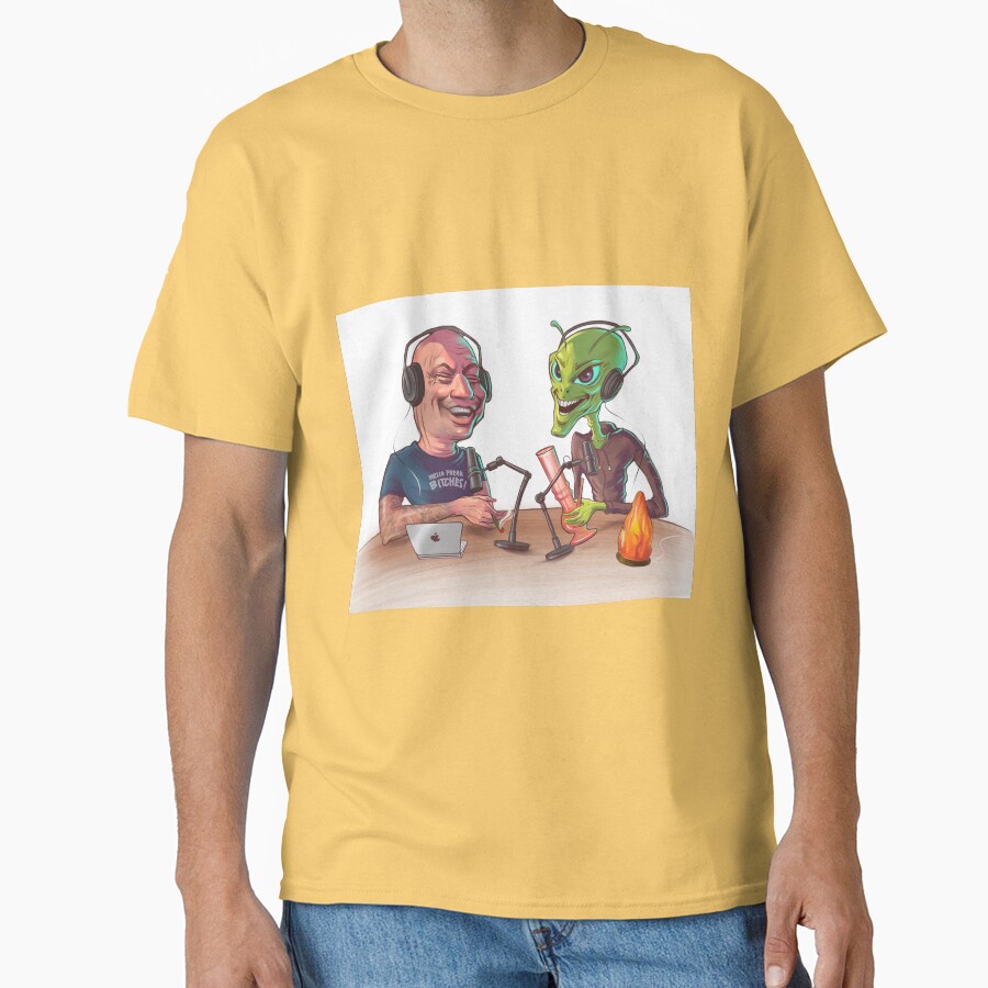 Joe Rogan And The Alien T-shirt