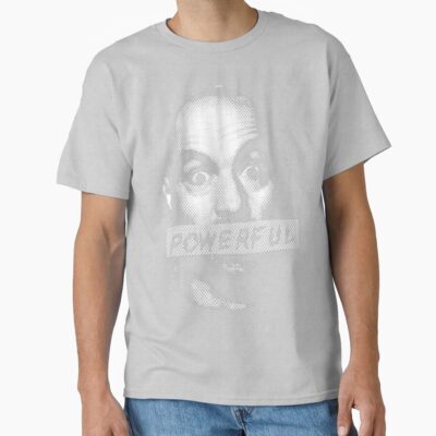 Alternative view of Black Powerful Joe Rogan T-shirt