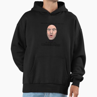 Alternative view of Joe Rogan Meme Hoodie
