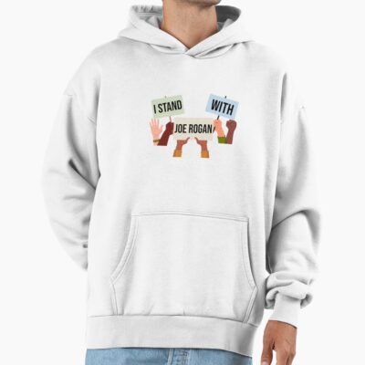Alternative view of I Stand With Joe Rogan Hoodie