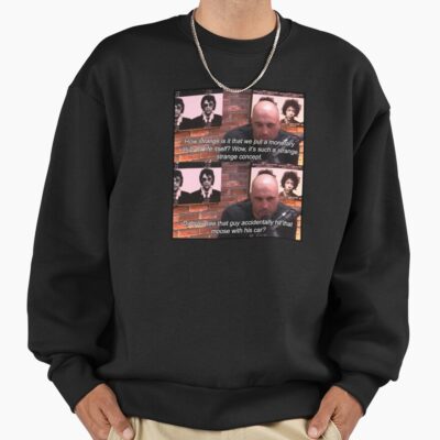 Alternative view of Joe Rogan Moose Quote Sweatshirt