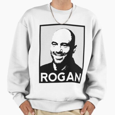 Alternative view of Smile Face Joe Rogan Sweatshirt