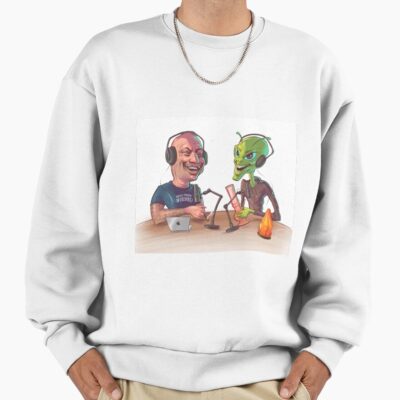 Alternative view of Joe Rogan And The Alien Sweatshirt