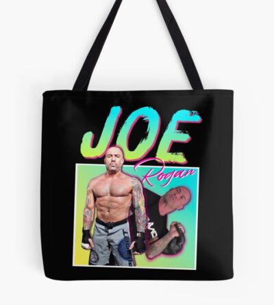 Joe Rogan 80s Aesthetic Retro Tote Bag