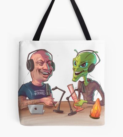 Joe Rogan And The Alien Tote Bag