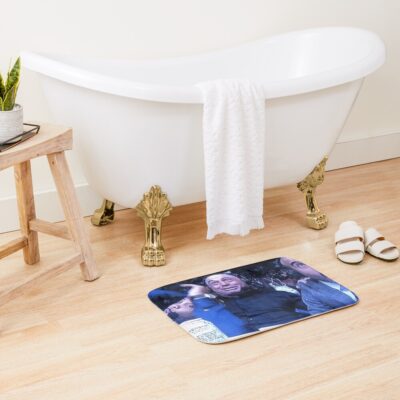 Alternative view of Joe Rogan Reaction Meme Bath Mat