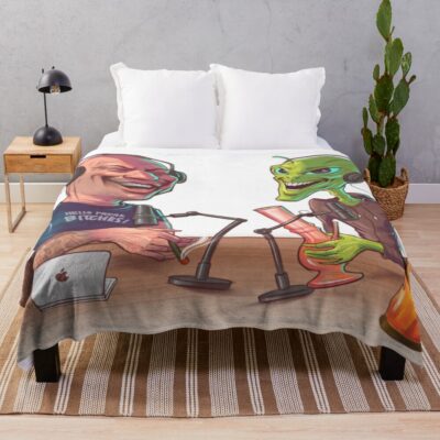 Joe Rogan And The Alien Throw Blanket