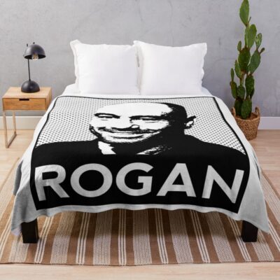 Joe Rogan Portrait Perfect Gift Throw Blanket