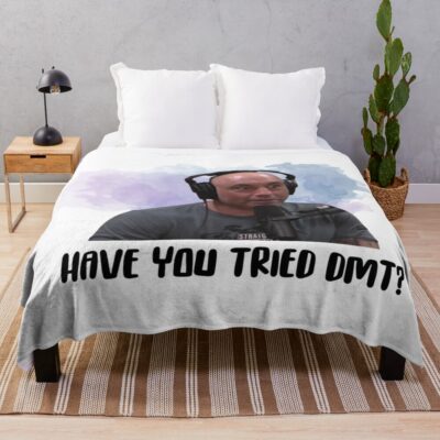Joe Rogan Colorfull Throw Blanket