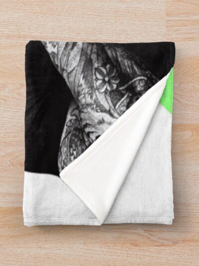 Alternative view of New Design Joe Rogan Throw Blanket