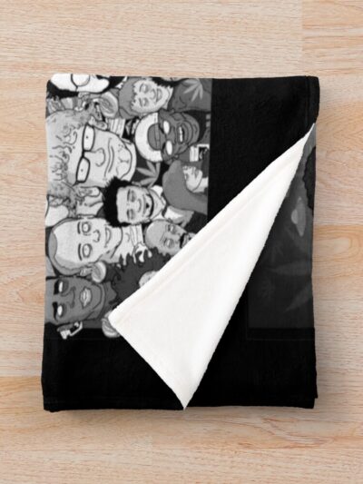 Alternative view of The Joe Rogan Experience Throw Blanket