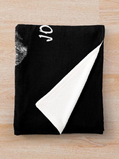 Alternative view of Joe Rogan Train By Day Throw Blanket