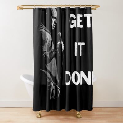 Joe Rogan Get It Down Shower Curtain