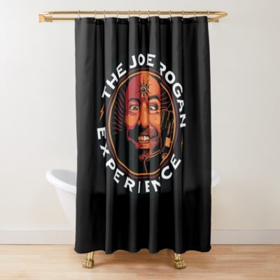 Joe Rogan Experience Logo Shower Curtain