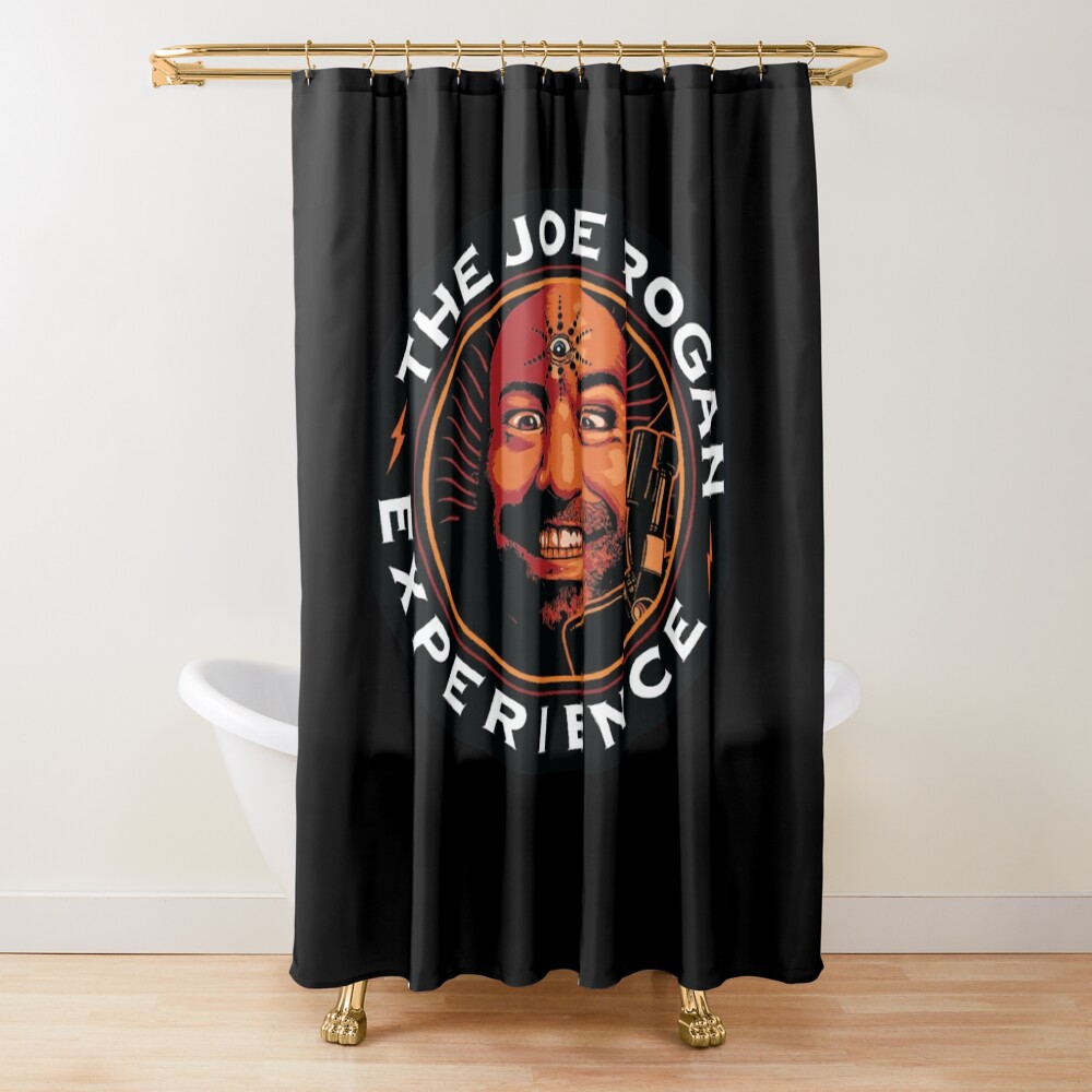 Joe Rogan Experience Logo Shower Curtain