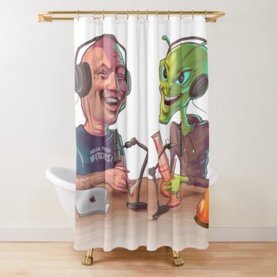 Joe Rogan And The Alien Shower Curtain