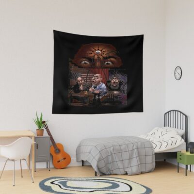 Joe Rogan Art Christmas Ugly Gift Tapestry