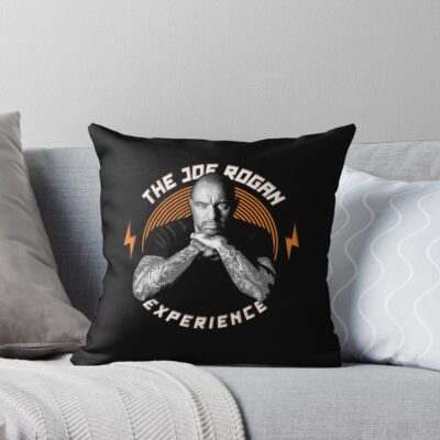 Joe Rogan Bassic Throw Pillow