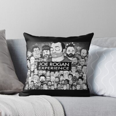 The Joe Rogan Experience Throw Pillow