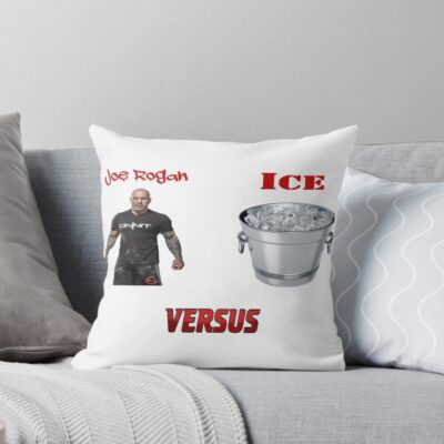 Joe Rogan Versus Ice Throw Pillow