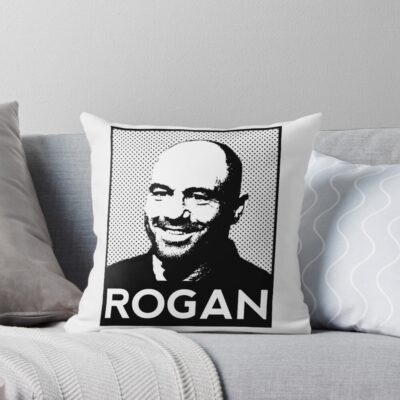 Joe Rogan Portrait Perfect Gift Throw Pillow