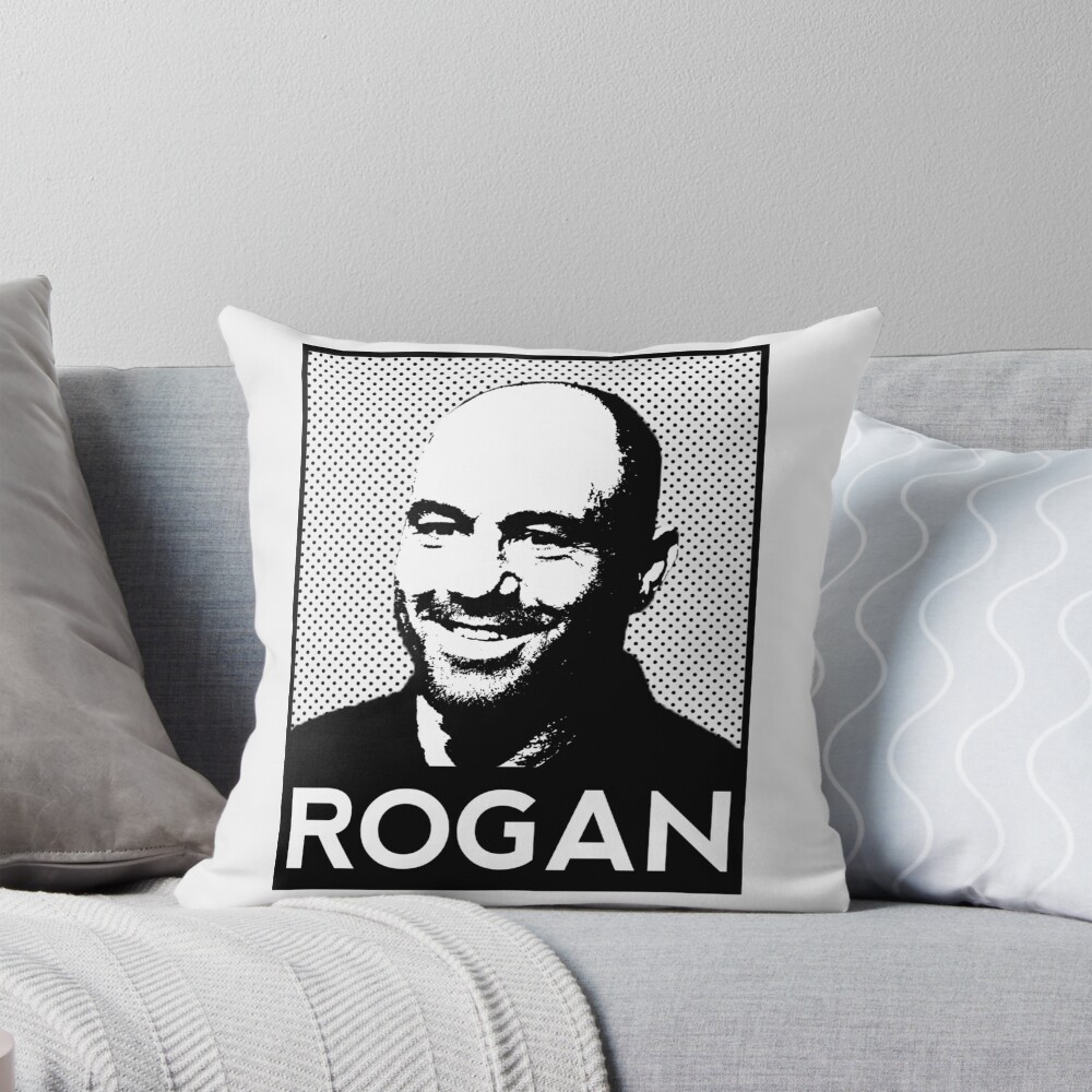 Joe Rogan Portrait Perfect Gift Throw Pillow